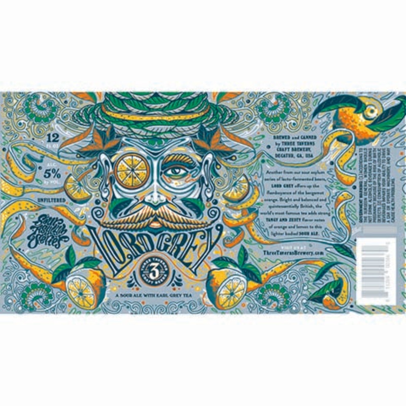 Three Taverns Lord Grey Sour Ale 12OZ SINGLE CAN