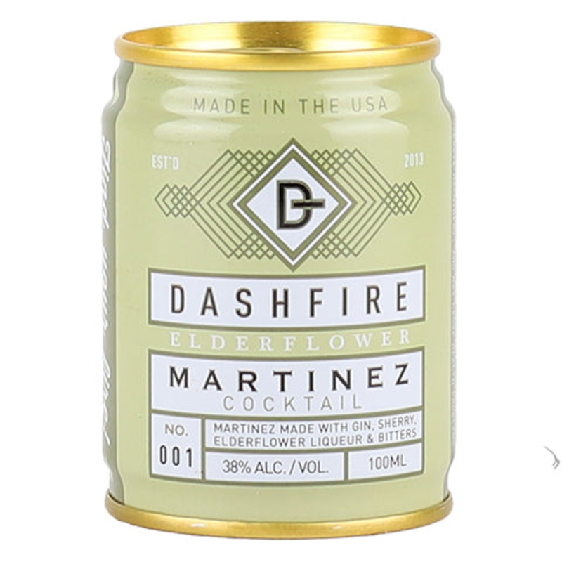 Dashfire Elderflower Martinez Cocktail 100ML CAN