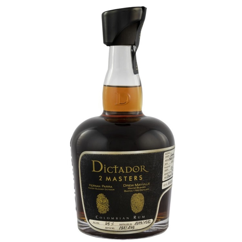 Dictador Aged Rum 2 Masters Barton Bourbon 36 Yr 90 750ML 750ML
