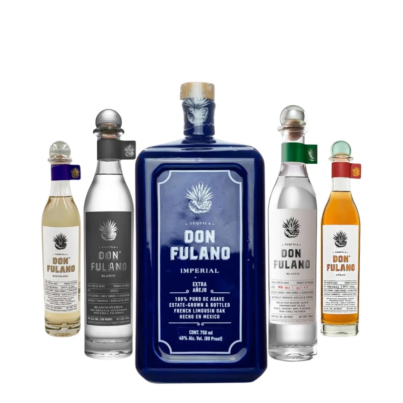 Don Fulano Tequila Bundle  Full Collection (5 x 750mL)