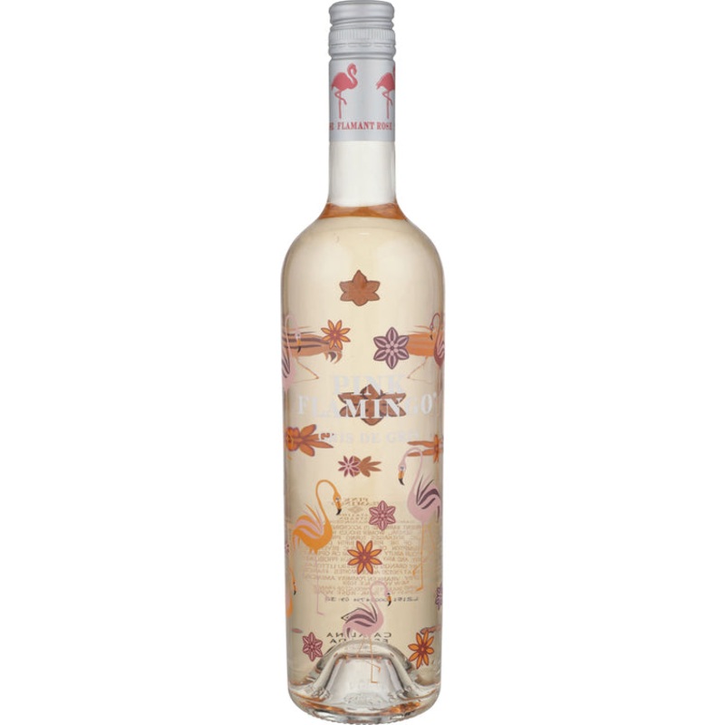PINK FLAMINGO SABLE DE CAMARGUE ROSE CATALINA ESTRADA GRIS DE GRIS TETE DE CUVEE 2021 750ML 750ML