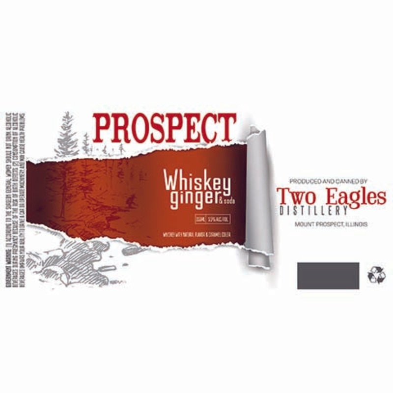 Two Eagles Prospect Whiskey Ginger & Soda 12OZ CAN