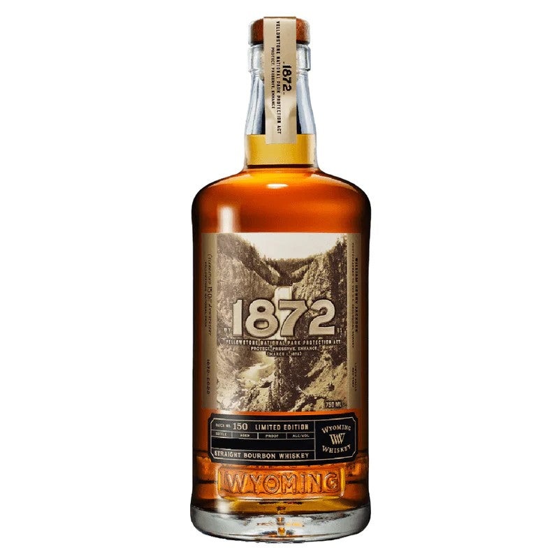 Wyoming Whiskey 1872 Limited Edition 9 Year Old Straight Bourbon Whiskey 750ML BTL