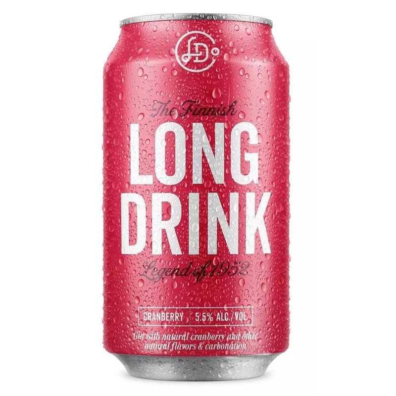 The Long Drink ‘Cranberry’ Flavored Gin 12OZ CAN