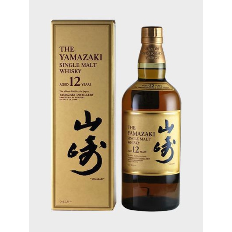 Whiskey Japanese Suntory  The Yamazaki 12yr Single Malt