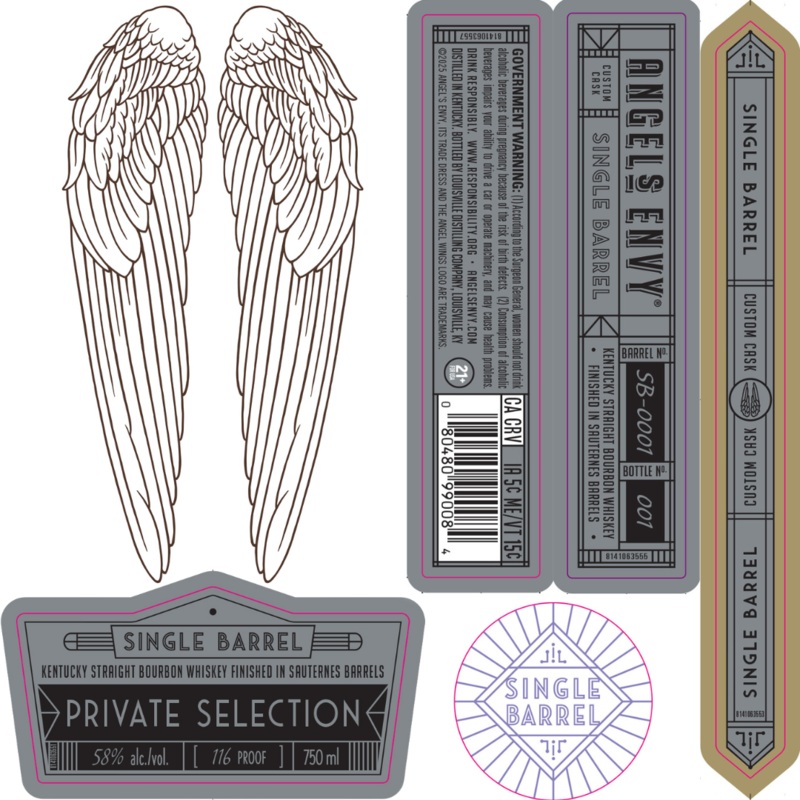 Angels Envy Private Selection Sauternes Cask Finish