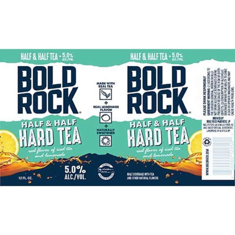 Bold Rock Half & Half Hard Tea 12OZ SINGLE BTL