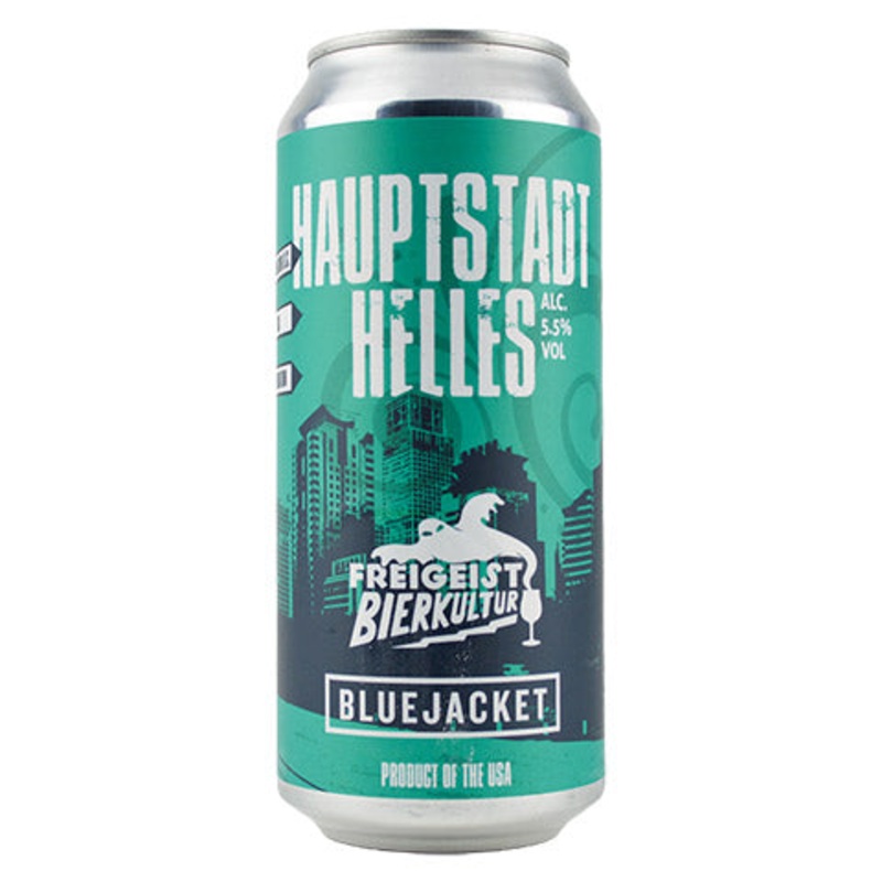 Freigeist/Bluejacket Hauptstadt Helles Lager 16OZ SINGLE CAN