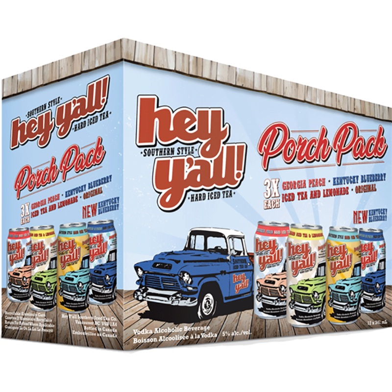 HEY Y’ALL PORCH PACK 2022 12 CANS