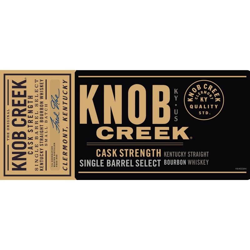 Knob Creek Cask Strength Single Barrel Select Bourbon Whiskey