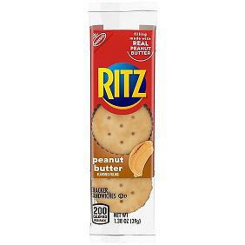 Misc Snacks Ritz Sandwiches Peanut Butter