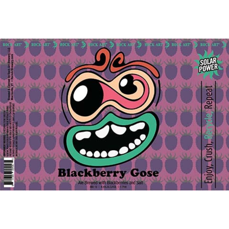 Rock Art Blackberry Gose 16OZ SINGLE CAN