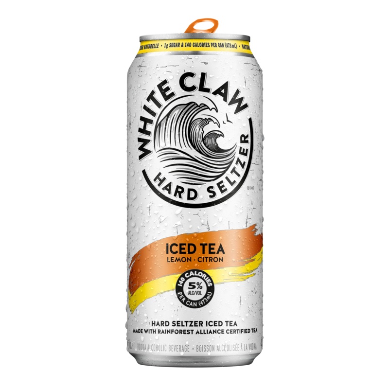 WHITE CLAW HARD SELTZER ICED TEA LEMON 473ML CAN @ Windermere [1039278] 473 ml