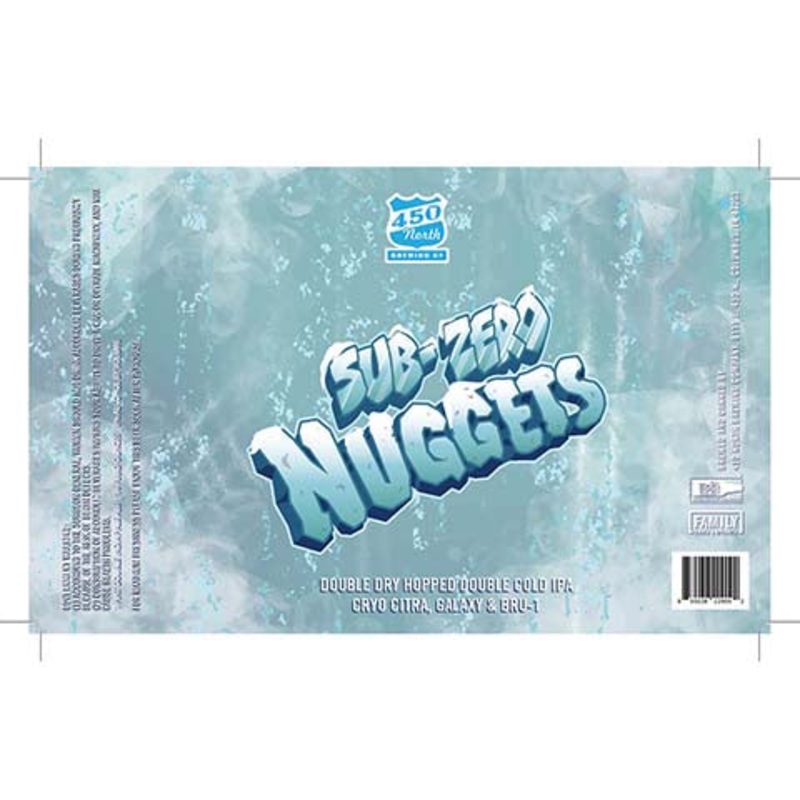 450 North Sub-Zero Nuggets IPA 16OZ SINGLE CAN