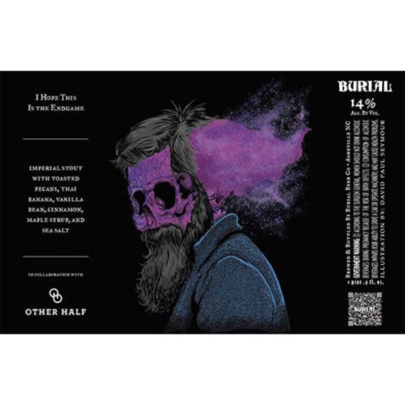 Burial I Hope This Is The Endgame Imperial Stout 16OZ SINGLE CAN