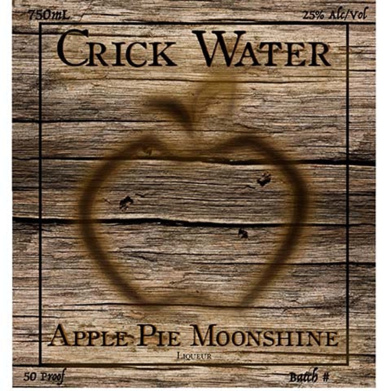 Crick Water Apple Pie Moonshine Liqueur 750ML BTL