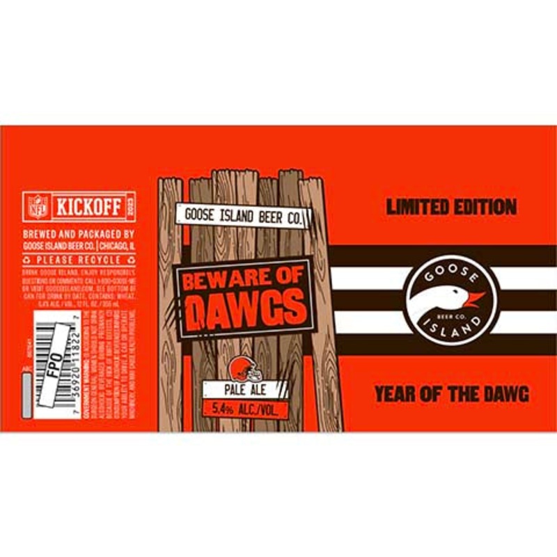 Goose Island Beware of Dawgs Pale Ale 12OZ SINGLE CAN