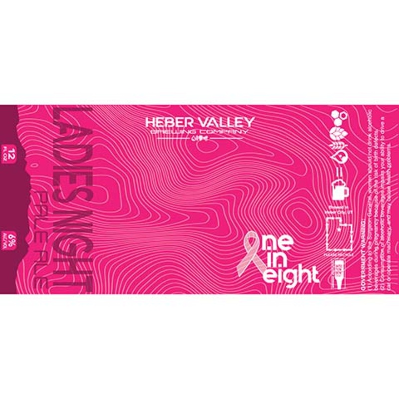 Heber Valley Ladies Night Pale Ale 12OZ SINGLE CAN