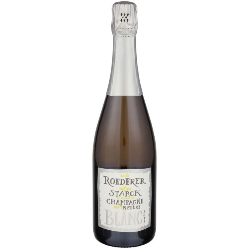 Louis Roederer Champagne Brut Nature Louis Roederer Et Philippe Starck 2015 750ML 750ML