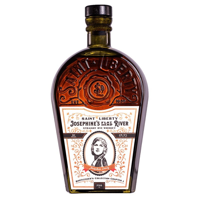 Saint Liberty Josephine’s Flat Head River Straight Rye Whiskey 750ML BTL