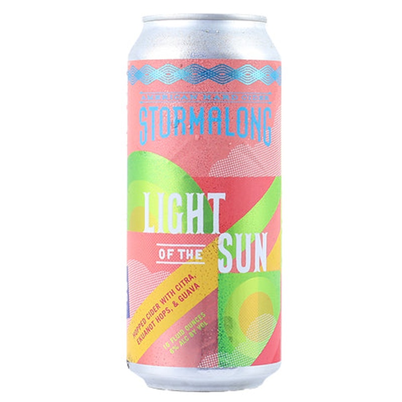 Stormalong Light Of The Sun Cider 16OZ SINGLE CAN