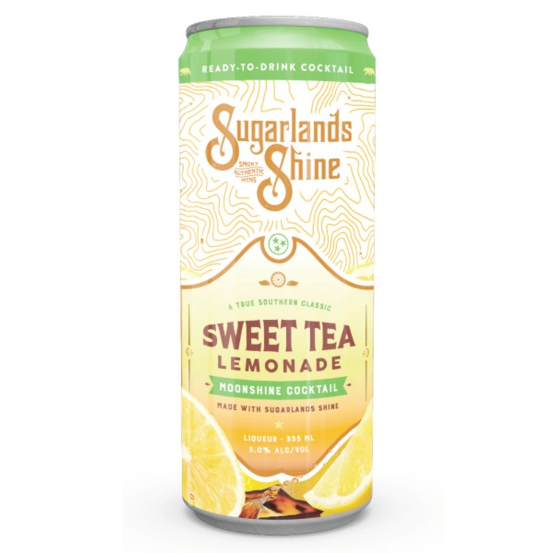 Sugarlands Sweet Tea Lemonade Moonshine Cocktail 4pk