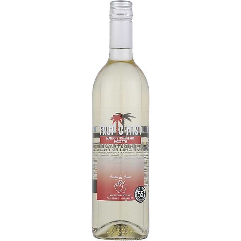 TROPIC MIST MANGO STRAWBERRY MOSCATO 750ML 750ML