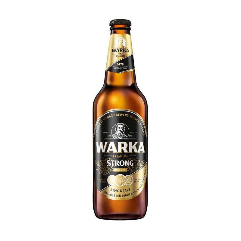 WARKA STRONG BEER 500ML BT @ Township [1015211] 500 ml