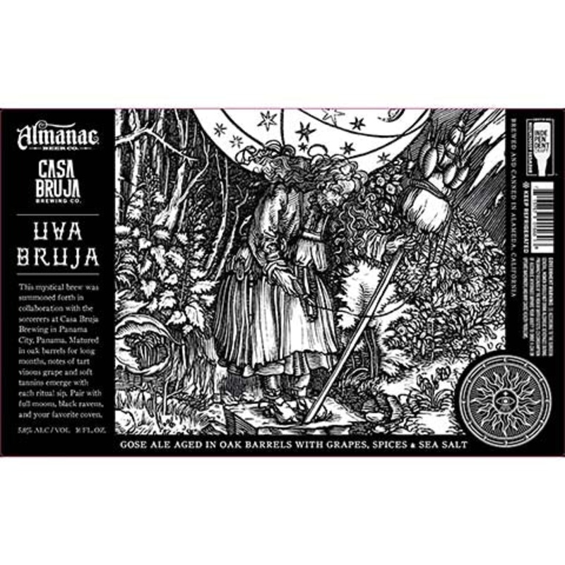 Almanac Uva Bruja Gose Ale 16OZ SINGLE CAN