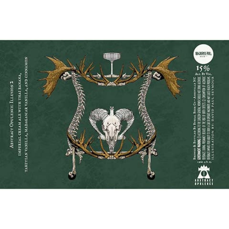 Burial Abstract Opulence: Illusion 2 Imperial Cream Ale 500ML BTL