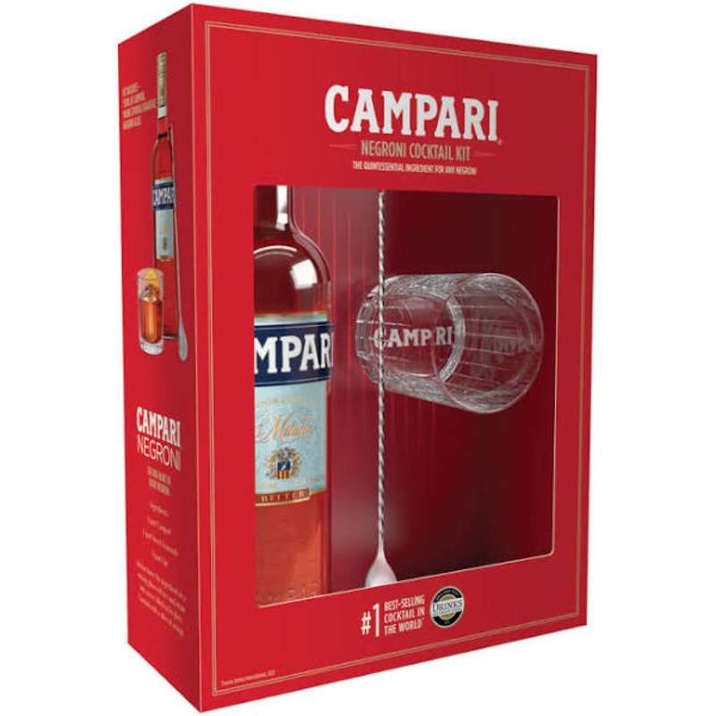 CAMPARI APERITIVO 22 W/ GLASS 750ML 750ML