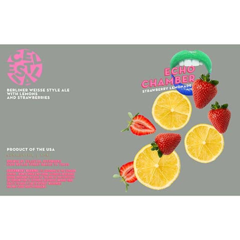Celestial Echo Chamber Strawberry Lemonade Berliner Weisse Ale 16OZ SINGLE CAN