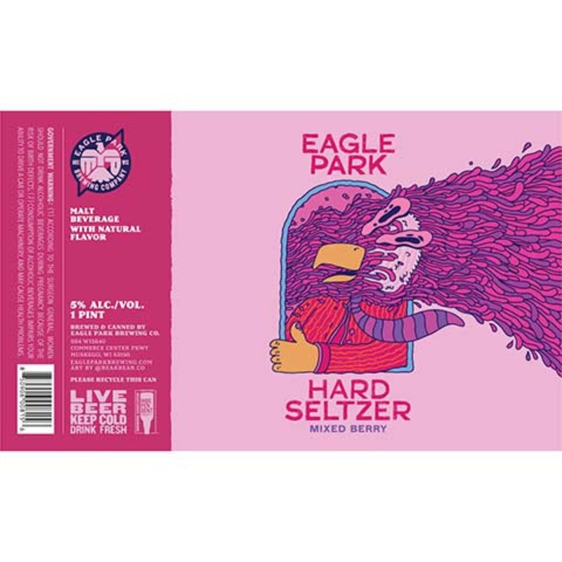 Eagle Park Mixed Berry Hard Seltzer 16OZ SINGLE CAN