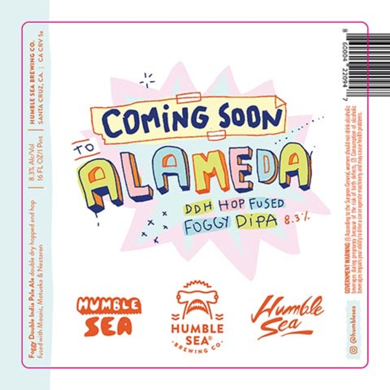 Humble Sea Coming Soon To Alameda DIPA 16OZ SINGLE CAN