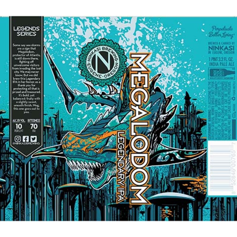 Ninkasi Megalodom Legendary IPA 19.2OZ SINGLE CAN