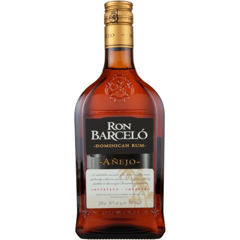 RON BARCELO AGED RUM ANEJO 80 750ML 750ML