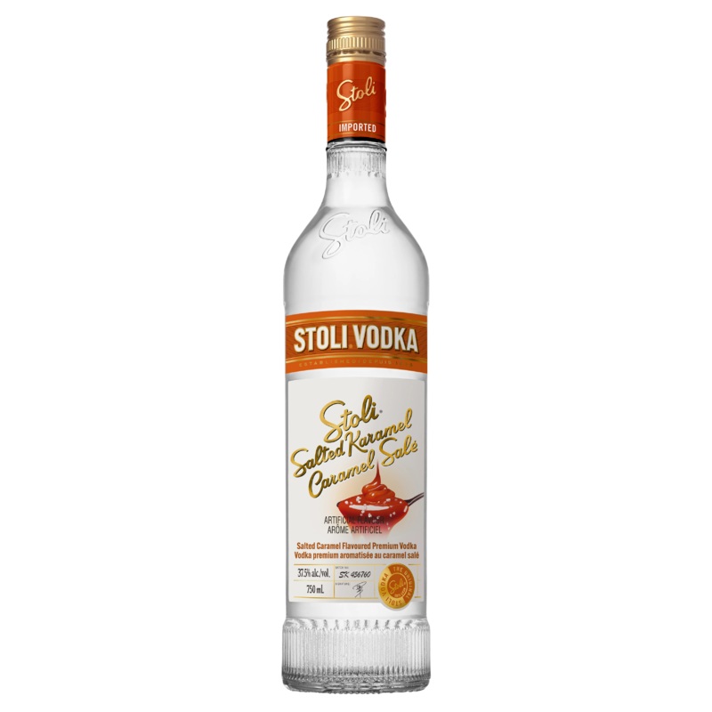 STOLI SALTED CARAMEL VODKA 750ML @ Sage Hill [1010243] 750 ml