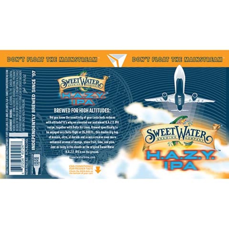 Sweetwater Hazy IPA Delta 12OZ SINGLE CAN