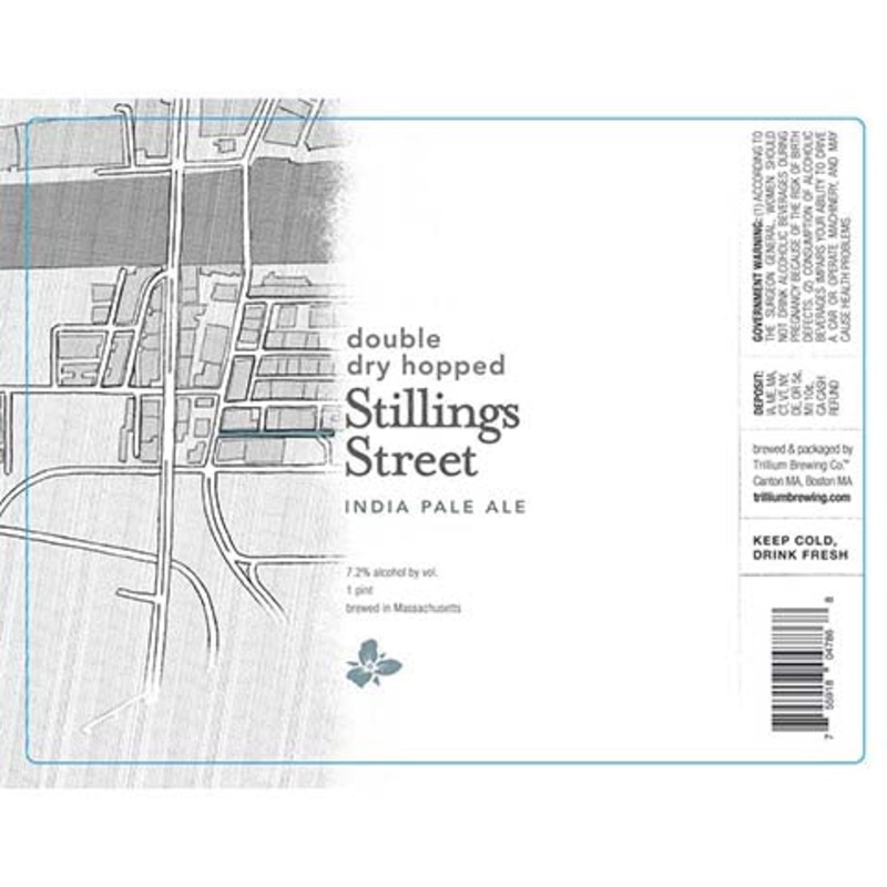 Trillium DDH Stillings Street IPA 16OZ SINGLE CAN