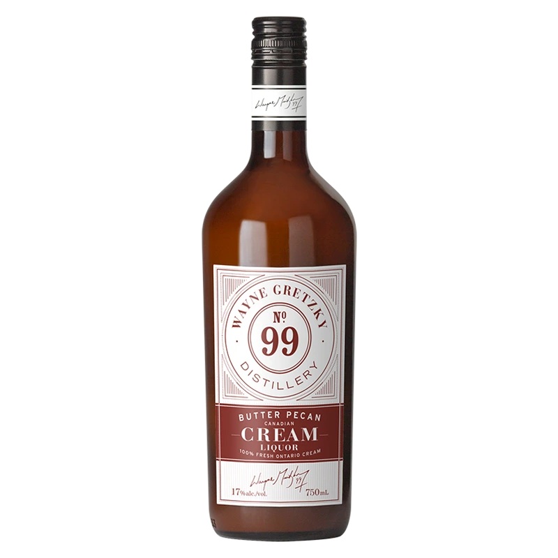 WAYNE GRETZKY NO 99 BUTTER PECAN CREAM 750ML @ Windermere [1042989] 750 ml
