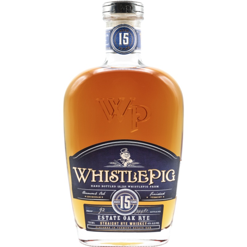 Whistlepig Straight Rye Whiskey Finished In Vermont 750 ml
