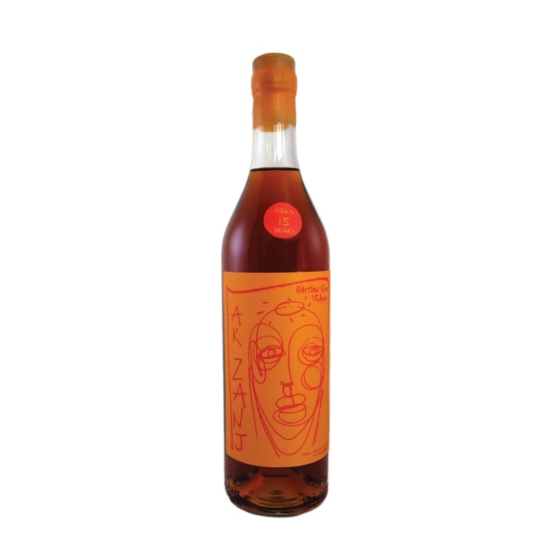 AK Zanj 15yr Haitian Rum 750mL
