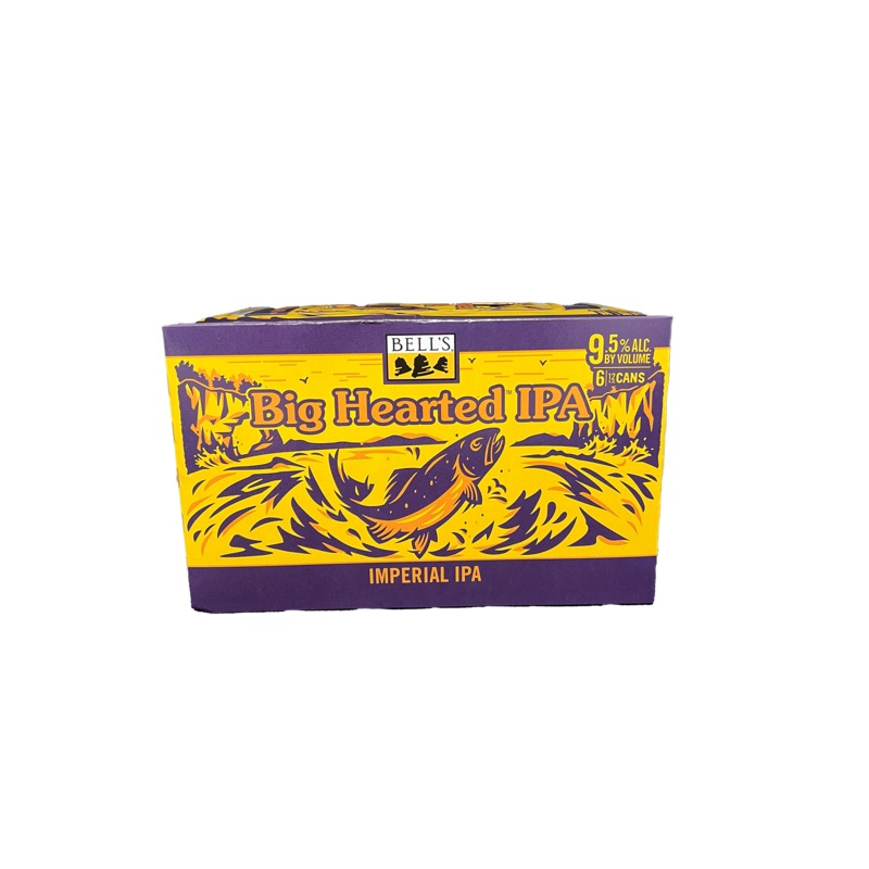 Bells Big Hearted Imperial IPA 6 Pack Cans