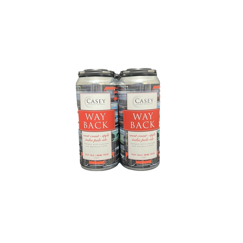 Casey Way Back IPA 4 Pack Cans