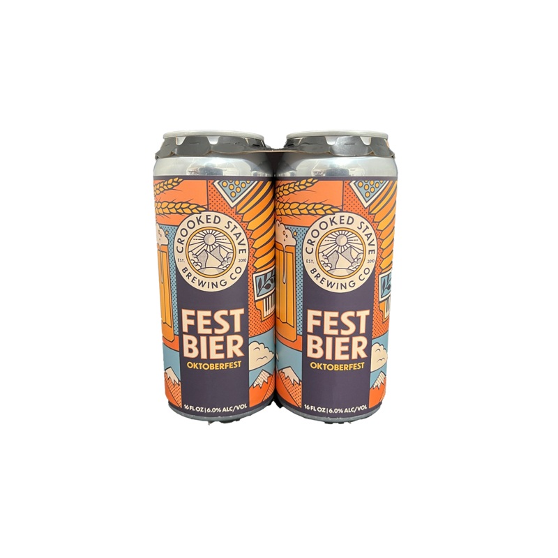 Crooked Stave Fest Bier Oktoberfest 4 Pack Cans