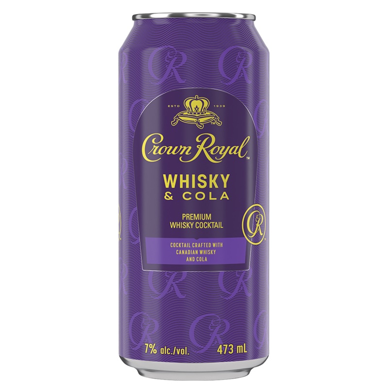 CROWN ROYAL WHISKY & COLA 473ML CAN @ Airdrie [1030088] 473 ml