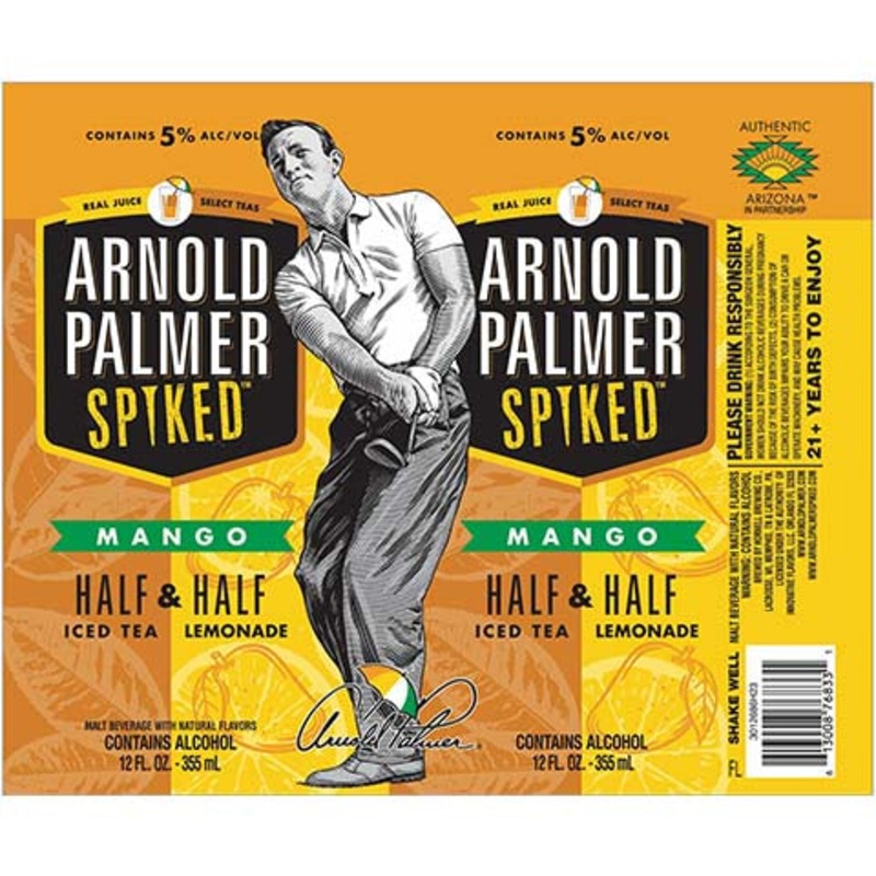 Hornell Arnold Palmer Spiked Mango Half & Half Lemonade 12OZ SINGLE CAN