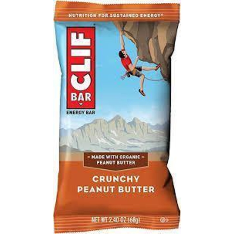 Misc Snacks Cliff Bar 2.4oz Crunchy Peanut Butter
