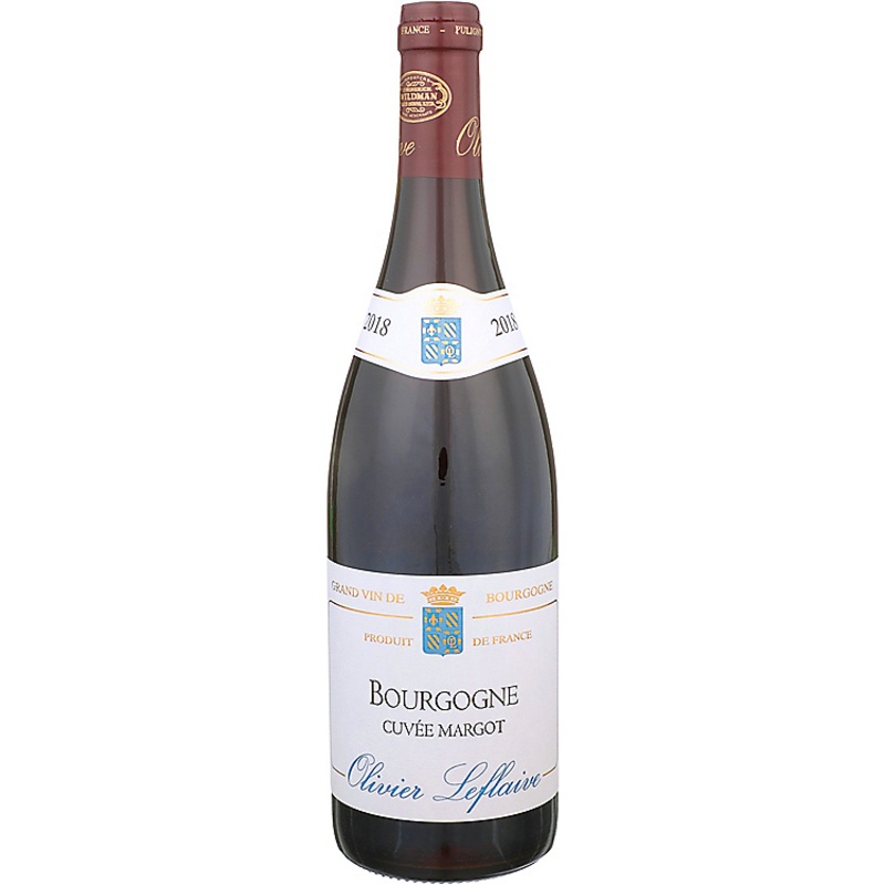 OLIVIER LEFLAIVE BOURGOGNE PINOT NOIR CUVEE MARGOT 2018 750ML 750ML