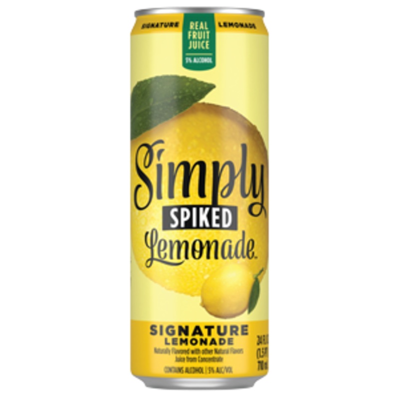 Simply Spiked Signature Lemonade 12 – 24oz Cans